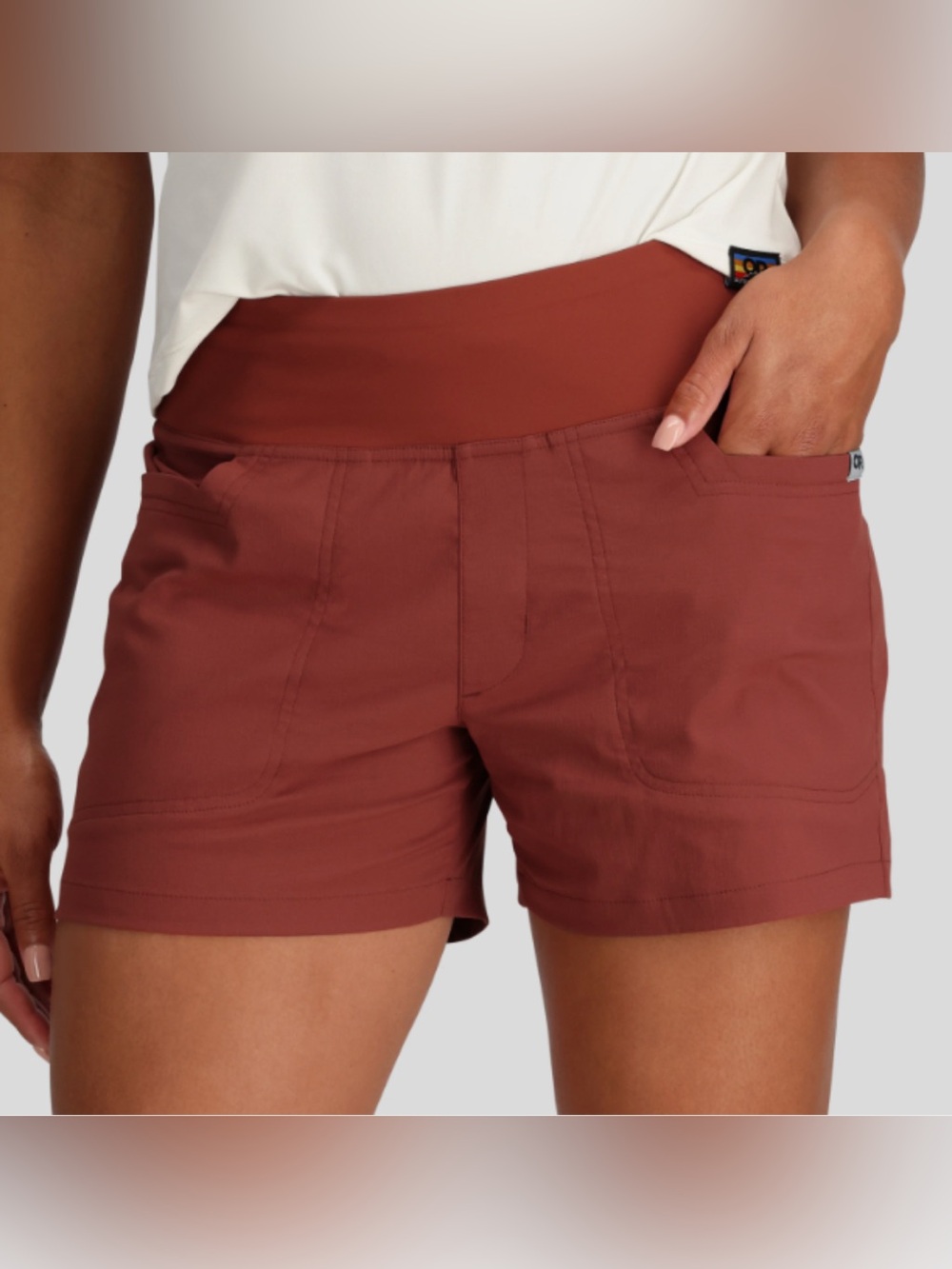 Brick Rust Outdoor Research Zendo Shorts